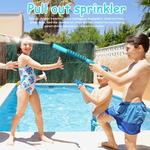 1pcs Water Gun Toys Plastic Transparent Pull Syringe Needle Suck Single Tube Pumping Beach Toys Play Water Toys Wholesale