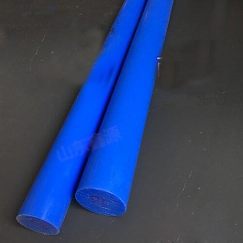 200mm Long Nylon PA6 Round Rod Bars 20mm 25mm 30mm 35mm 40mm Diameter Blue