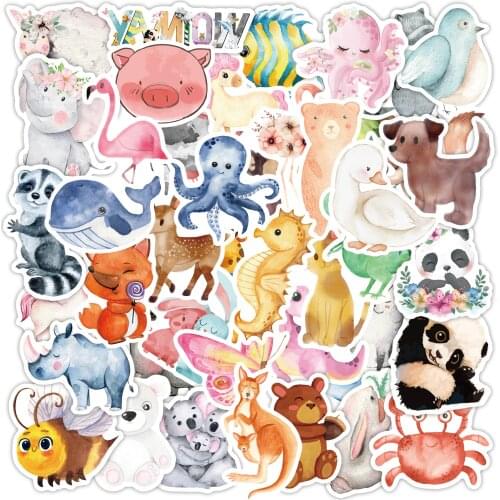 Anime Stickers for Laptop Water Bottle Bicycle Skateboard Car Luggage Waterproof VSCO Cute Sticker Pack Cartoon Cool Decals Toys