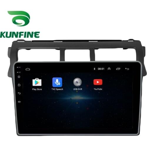 Android 10.0 Octa Core Car DVD GPS Navigation Player Deckless Car Stereo for Toyota vios YARiS 2005-2011Radio wifi