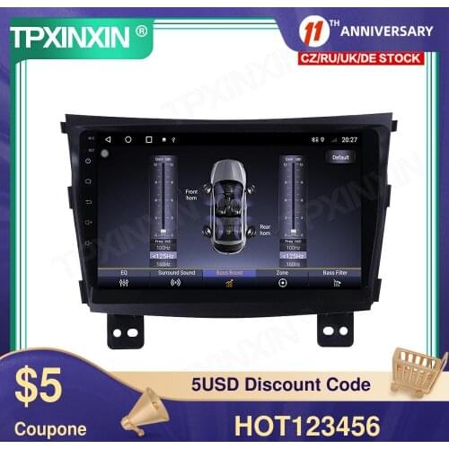 For Mahindra XUV300 6+128G DSP Android 10.0 Car Multimedia Player GPS Navigation Head Unit Auto Radio Audio Stereo Tape Recorder