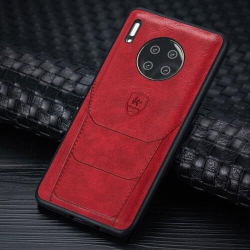 2021 For Huawei Mate 30 Case Cool style Soft Silicone Pu leather Case For Huawei Mate 30 Pro Case