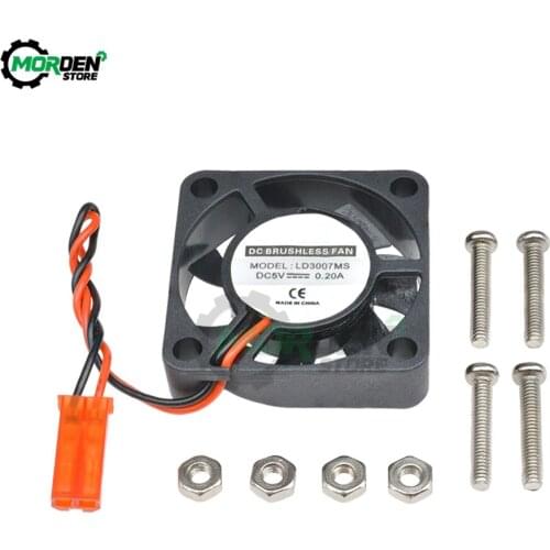 DC 5V 0.2A DC Brushless Cooling Fan with Screws Kit for Raspberry Pi 2 3 B+ 3B 2B