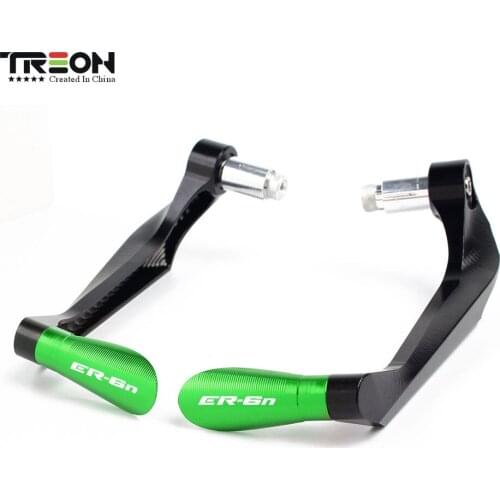For KAWASAKI ER6N ER-6N CNC Aluminum Universal Motorcycle Accessorie Brake Clutch Levers Protector Hand Grip Guard