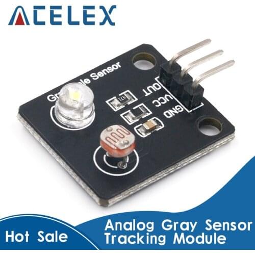 Photosensitive resistor Light Sensor Analog Grayscale Sensor Electronic Board Line finder tracking module For Arduino DIY Kit