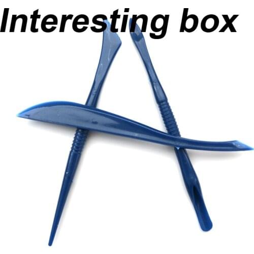 Soft clay tools (3 piece set / blue) DIY soft clay clay plasticine tools handmade materials