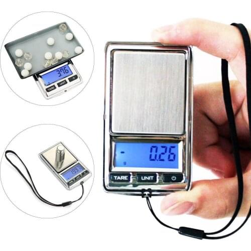 100g/0.01g 200g/0.01g Mini Digital LCD Pocket Electronic Jewelry Weighing Scale