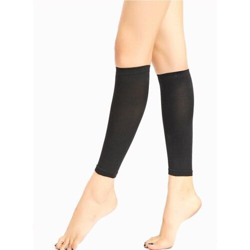 Unisex Compression Leg Sleeve Relieve Varicose Veins Circulation Sport Legwarmer Compression Thin Sports Socks for Running