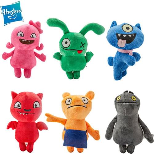 Hasbro Uglydolls Soft Short Plush Toy Monster Stuffed Animals PP Cotton Ugly Dolls Toys for Kids 16cm