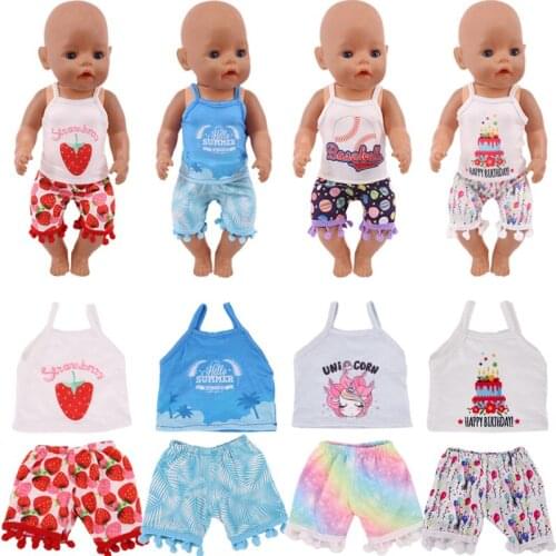 Sling Swimsuit Suitable 18 Inch American Borns Baby Doll And 43cm Reborns Baby Doll Accessories,Our Generation DIY Gift For Girl