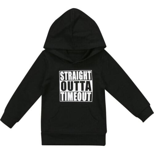 Lioraitiin 0-5T Baby Boy Girl Mini Boss Hoodie Tops Toddler Hooded Sweater Casual Hoodies with Pocket Outdoor Outfit