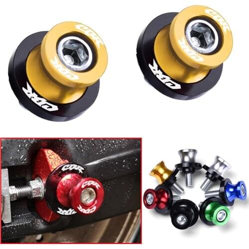 M8 Swingarm Spools Slider For HONDA CBR250R CBR600RR CBR1000RR VFR1200 NC 750 Motorcycle CNC aluminum Stand Screw Accessories