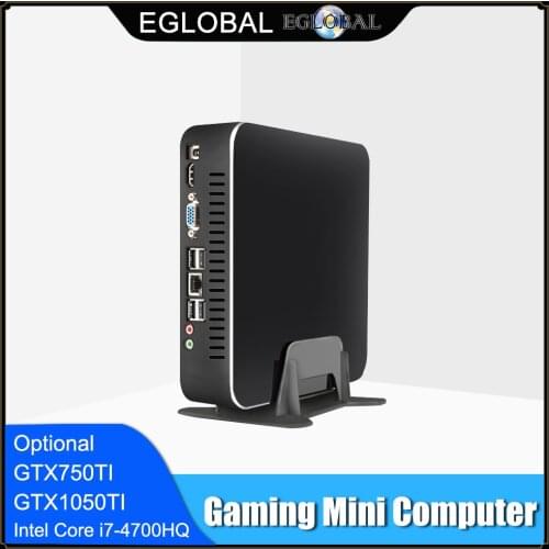 Cheap Mini PC Intel Core i7 4750HQ Quad Core 8 Threads Max 3.2GHz Nvidia Graphics Gaming Mini Computer 4K HD HTPC Video card