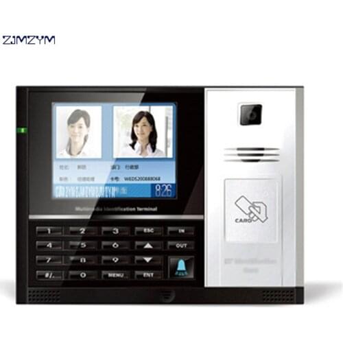 No Need Software Directly Output Attendance Report Biometric Time Attendance Machine WEDS-F6 Time Recording 3.5 inch screen size