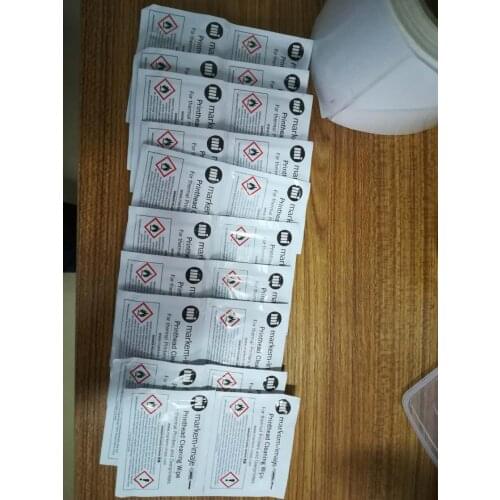 Markem Imaje printhead cleaning wipe original