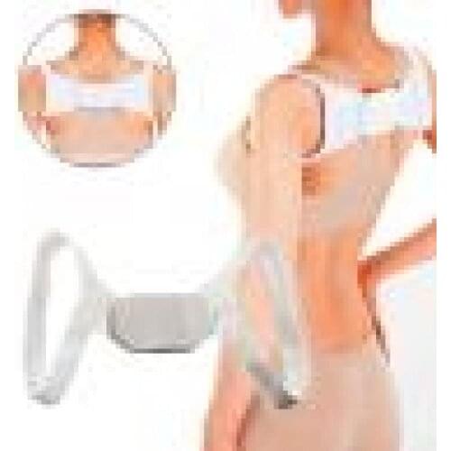 Adjustable Massage Shawl Therapy Back Support Brace Belt Band Posture Shoulder Corrector Back Shawl