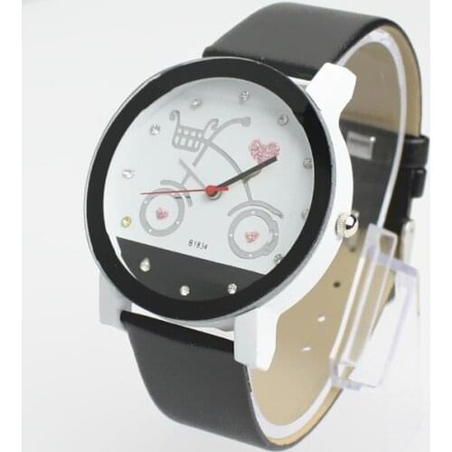 Luxury Hot 2021 Simple Watch Girl Temperament Korean Elegant Fashion Trend Korean Version Simple Leisure Versatile Round Couple