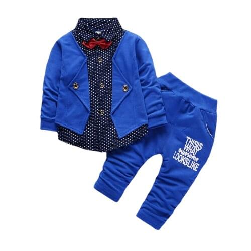 Spring Autumn Kids Fashion Clothes Baby Boys Girls Cotton T Shirts Pants 2pcs/sets Toddler Tracksuit Children Casual Sportswear