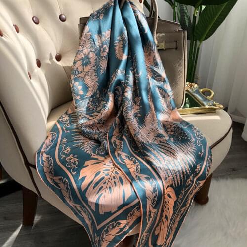 Vintage pure *Mulberry Scarf Wrap Shawls 110*110 Silk Square Scarf large Hand Rolled Silk Scarf Foulard En Soie 110cm scarfs