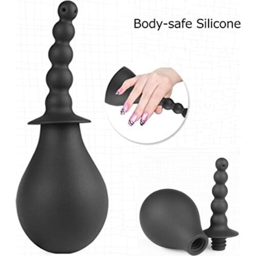 Wetips Silicone Lavement Anal Nettoyage Doccia Anal Douche Hygienic Shower For Douche Bidet Anal Shower Enema Cleaner
