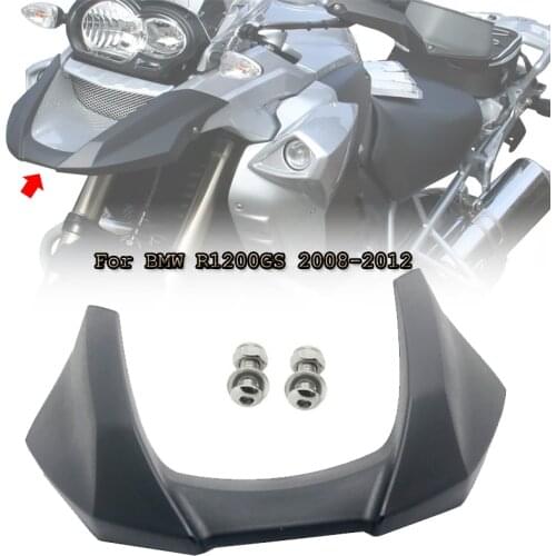 R1200GS Front Beak Fairing Extension Wheel Extender Cover Black For BMW R 1200 GS 1200GS 2008 2009 2010 2011 2012 Motorcycle