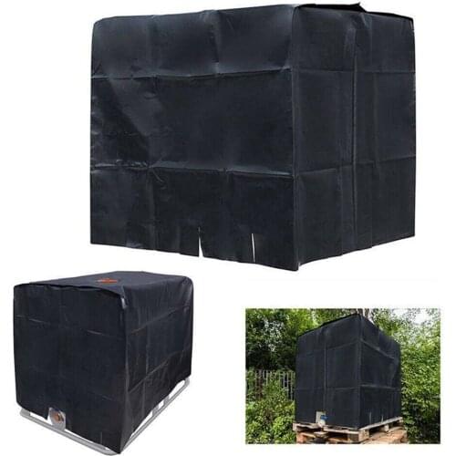Waterproof And Dustproo Protective Cover Water Tank Waterproof Black Sunscreen IBC Oxford Cloth Protective Cover Garden Supplies