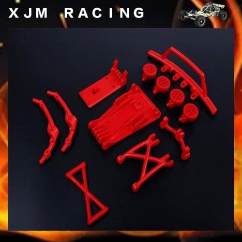 High Strength Nylon and Plastic Front Bumper Crash Kits for 1/5 Hpi Rofun Rovan Kingmotor Baja 5B Upgrade 5T Truck Rc Car Parts