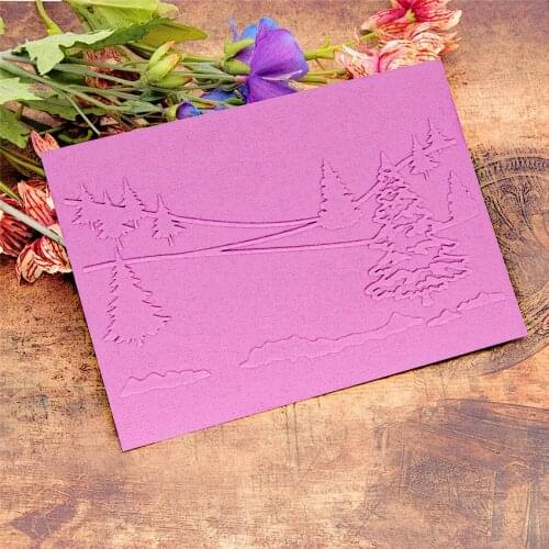 10.5*14.8CM plastic Easter forest template craft card making paper card album wedding decoration clip Embossing folders
