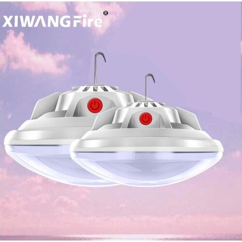 300W Rechargeable LED Bulb Lamp Remote Control Solar Charge Lantern Portable Emergency Night Market Light Outdoor Camping Home