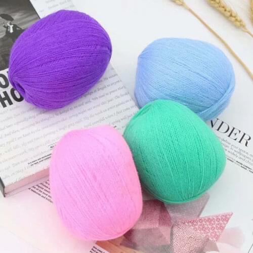 50g Multicolour Knitted Lot of HandCrafts Yarn Soft Baby Knitting Baby 100% Wool Scarf Babycare Crochet wholesale Yarn Wool