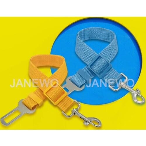 2pcs Pet Supplies Car Seat Belt Dog Seat Belt Dog Leash Vehicle Belt Adjustable Cushioning Reflective Safety Rope for Dog Cat