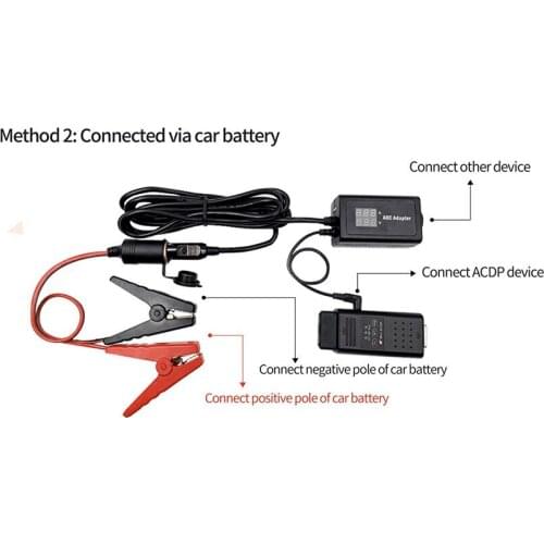 YANHUA Vehicle Power Supply ADC Adapter Essential Tool Outdoor Programming