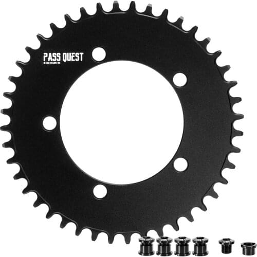 PASS QUEST Bicycle Chainring five-jaw 110mm BCD Bike Chain wheel For crank 3550 APEX RED 42T-58T