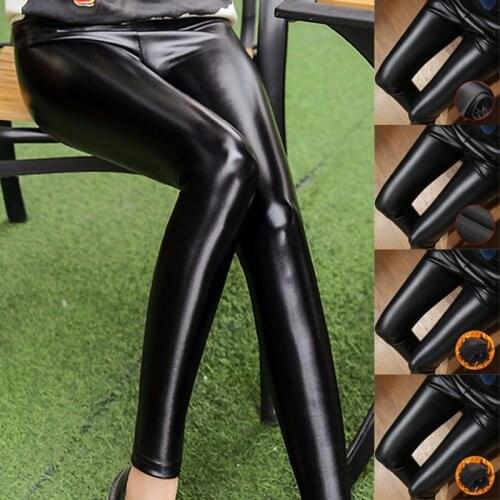 Женские кожаные легинсы Faroonee China At AliExpress