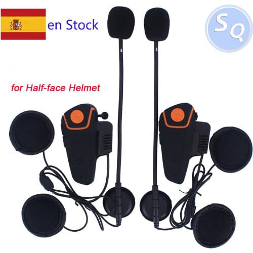 2020 New Model BT-S2 1000M 30M IPX7 Waterproof Moto Bluetooth Headset Helmet Motorcycle intercom