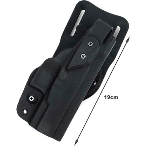 NEW Tactical Airsoft Black TMC Kydex PPQ XTS Quick Lock Holster with Belt Drop Adapter Mount Set