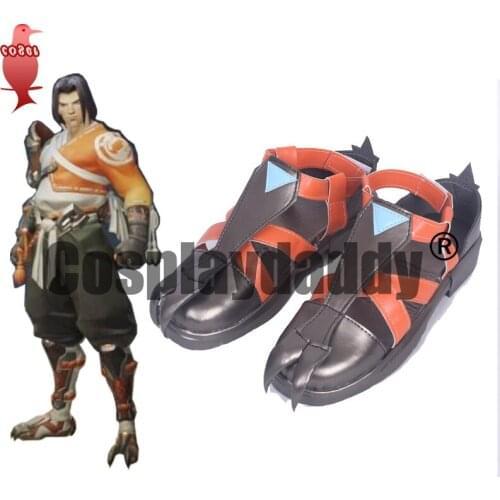 OW Shimada Hanzo Daily Adult Cosplay Shoes S008