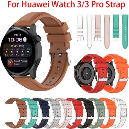 Wristbands For Samsung Galaxy Watch 46mm Gear S3 Classic/Frontier Galaxy Watch 3 45mm Bracelet For Huawei Watch 3/3 Pro Strap