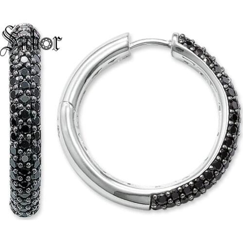 Женские серебрянные серьги Sabor China At AliExpress