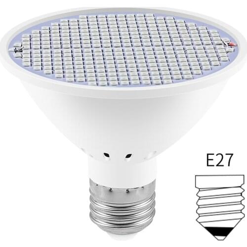 126/200/300 LEDs LED Grow Light Bulb for Indoor Plants Red&Blue Spectrum Plant Light Bulbs E27 Seedlings Hydroponic Growing Lamp
