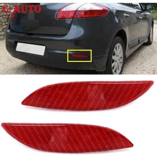 Car Left Right Reflective Rear Bumper Signal Lights For Renault Megane CLIO MK3 2008 2009 2010 2011-2013 265650004R 265600004R