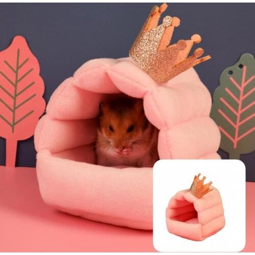 Keep Warmth Wear-resistant Pet Squirrel Hamster Nest House for Hedgehog