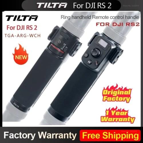 INSTOCK TILTA TGA-ARG-WCH DJI RS 2/RSC 2 Ronin RS2 Shooting Dual Channel Wireless Lens Control Handle for Advanced Ring Grip