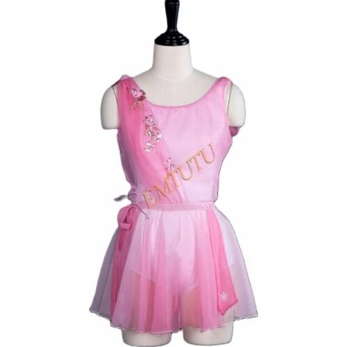 Cupid ballet Dress Pink Professional Ballet Costume Chiffon Ballet Stage Costume For Women Ballet Attire Clothing