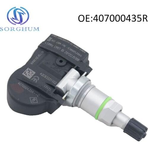 407000435R TPMS Tire Pressure Sensor For Renault Megane Laguna Fluence Latitude 433MHZ 40700-0435R, S180052064Z
