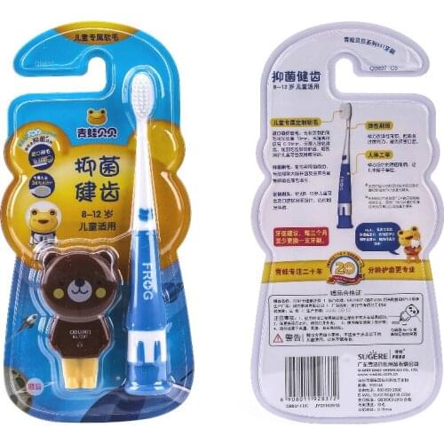 Childrens toothbrush bacteriostatic exclusive fur 8 to 12 years old toothbrush color random