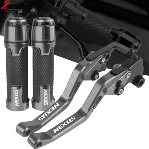 For GILERA NEXUS 125 250 E3 2007-2010 2009 2008 Motorcycle CNC Accessories Brake Clutch Lever Handlebar knobs Handle Hand Grips