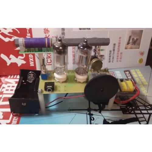 Two-lamp DC Tube Radio Kit Regenerative Medium-wave Two-tube Radio Kit Battery Version