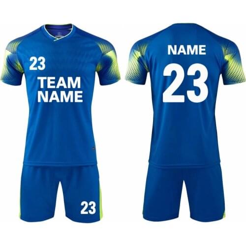 Soccer Uniforms Custom Football Team Student Class League Customize Football Sets Jersey and Shorts Kits Breathable Quick Dry