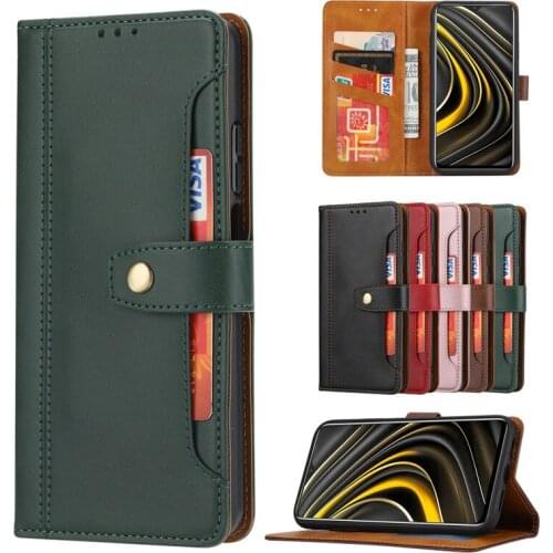 Leather Flip Case For Xiaomi 10T Lite 5G With Wallet Protect Fundas Multi Card Holder Cover For Xiaomi Poco M3 X3 NFC Phone Etui